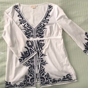 Michael Kors embroidered tunic